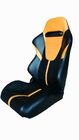 Single / Double Slider Sport Racing Seats With High Elastic Sponge Filler