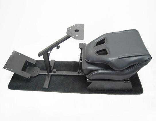Simulador de competência de dobramento ajustável Seat com apoio de dirigir Wheel+Pedal+Sh 1012B