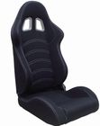 Handmade Sport Racing Seats With Sliver Safety Cover / Adjustable Racing Seats