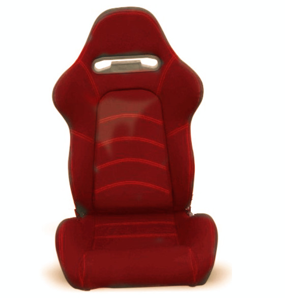 JBR1019A Red Fabric Custom Racing Seats High Elastic Sponge Multi Color