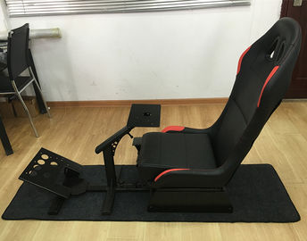 China Simulador de competência de dobramento ajustável Seat com apoio de dirigir Wheel+Pedal+Sh 1012B fábrica