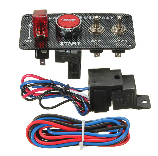Auto interruptor de ignição jogo/12v de competência elétrico de pouco peso do painel do interruptor